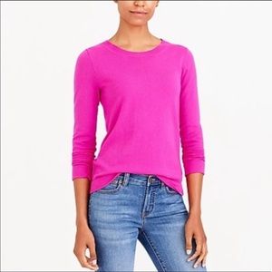 J. Crew Hot Pink Tippi Sweater - XS